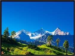 Krajobraz, Góry Alpy, Szwajcaria